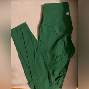 Lululemon Align Pant 25” Everglades Green Size 2